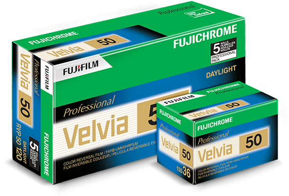 FUJIFILM Velvia 50 120 film