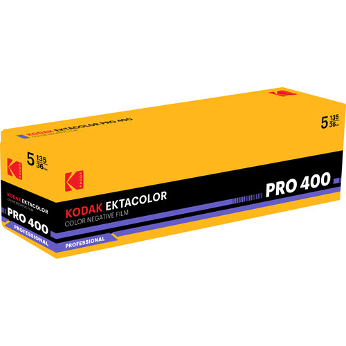 EKTACOLOR PRO 400 35mm 5-Pack